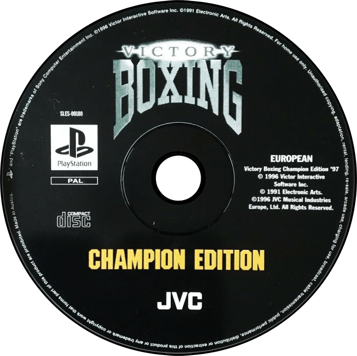 Victory Boxing Champion Edition media 5 for Playstation